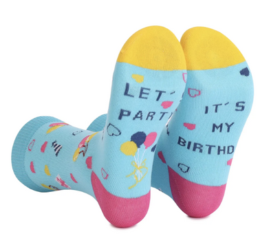 It's My Birthday Socks